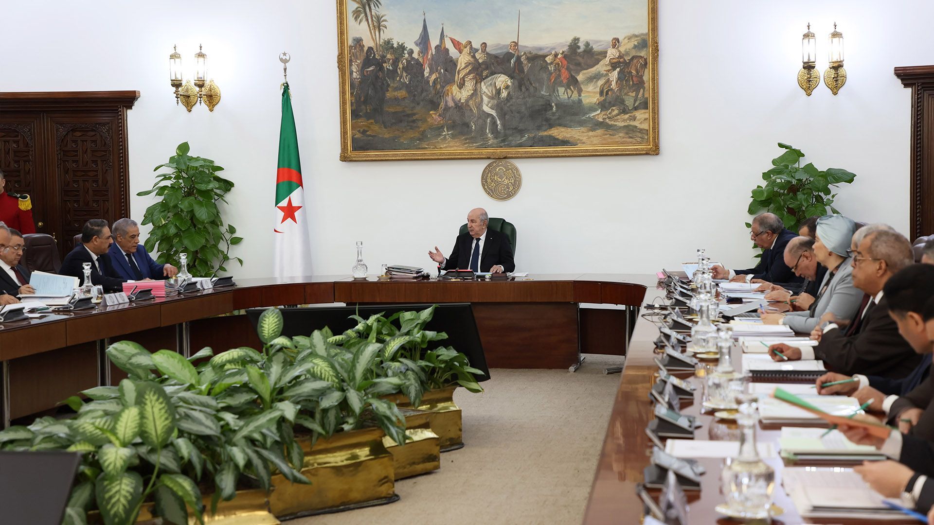 Abdelmadjid Tebboune, président de la République