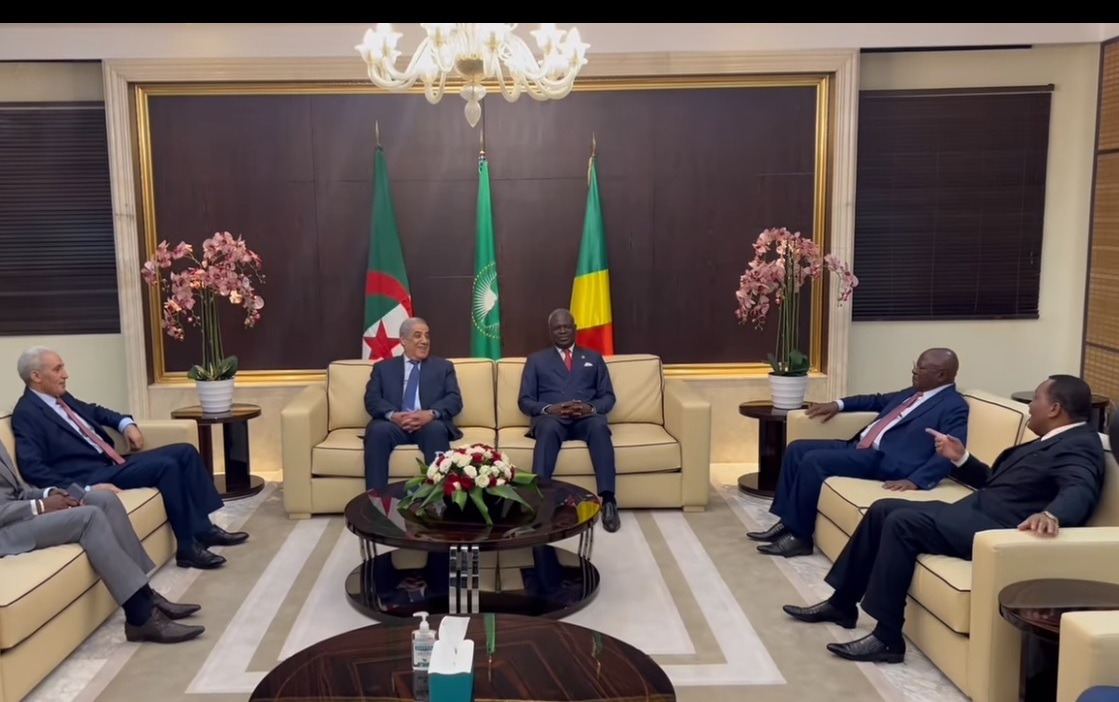 Larbaoui à Brazzaville.05.02.2024