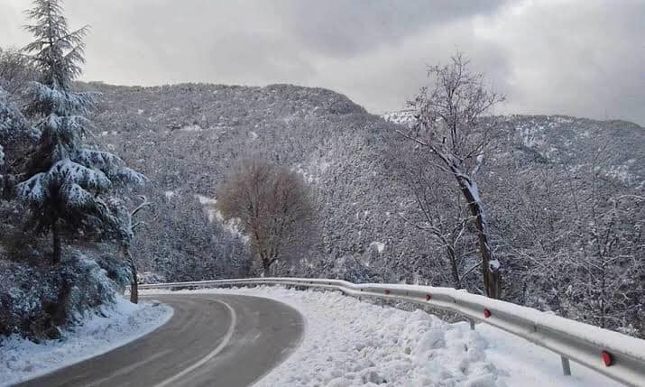 ثلوج مرتقبة على المرتفعات التي يفوق علوها 1100 متر