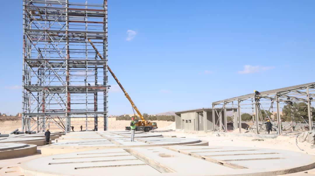 صومعة تخزين الحبوب بحاسي بحبح