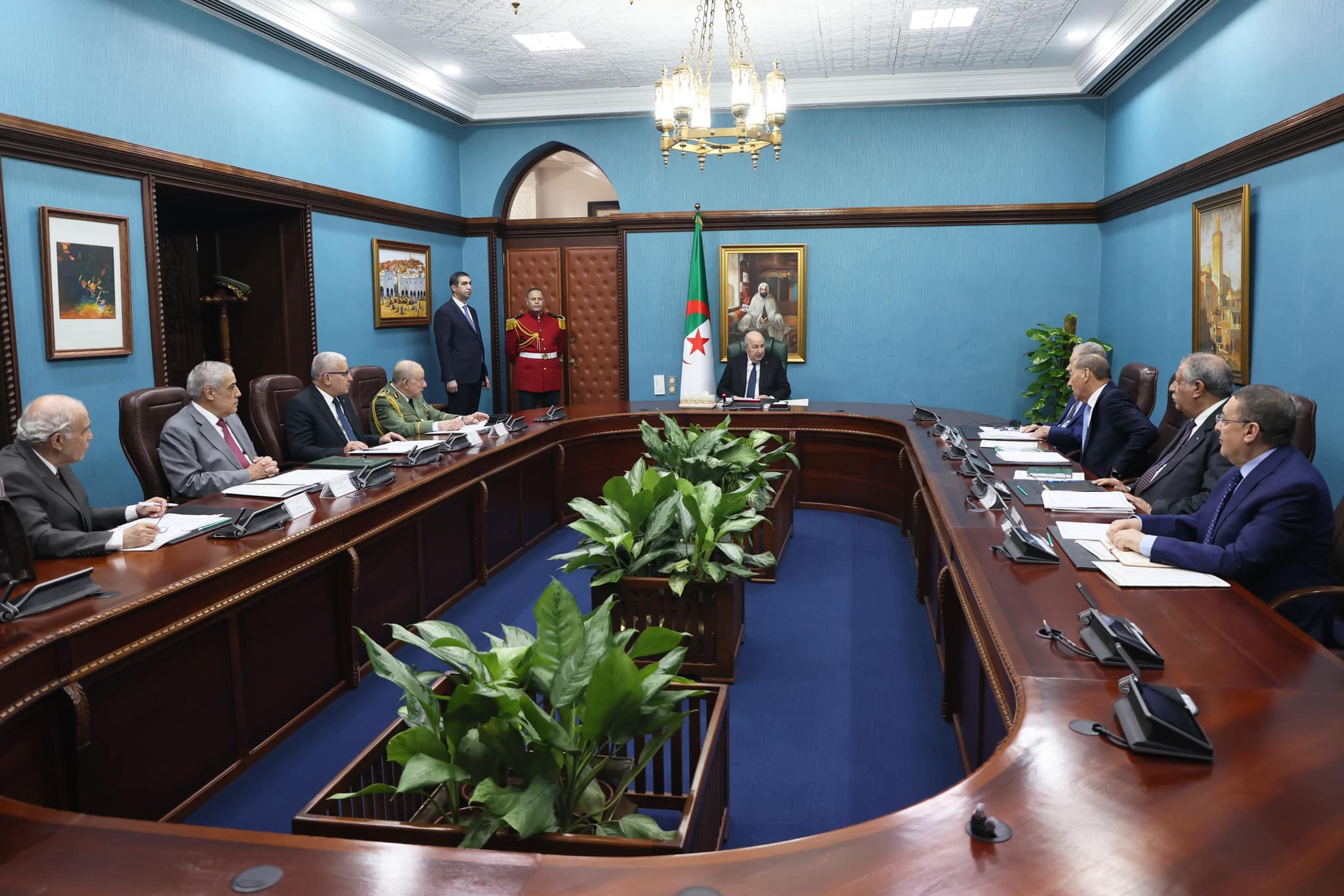 Abdelmadjid Tebboune, président de la République