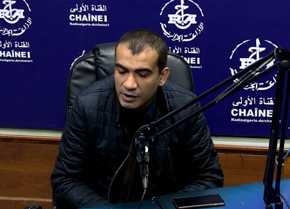 السيد محمد حمامي ممثل الجبهة الديمقراطية لتحرير فلسطين في الجزائر