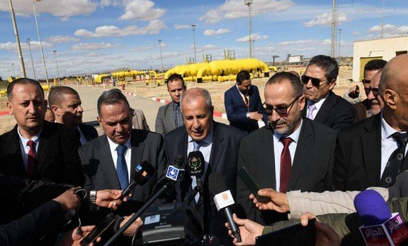 سوناطراك: حشيشي يدعو للإسراع في إنجاز مشروع زيادة سعة تخزين الوقود وغاز البترول المميع بتبسة