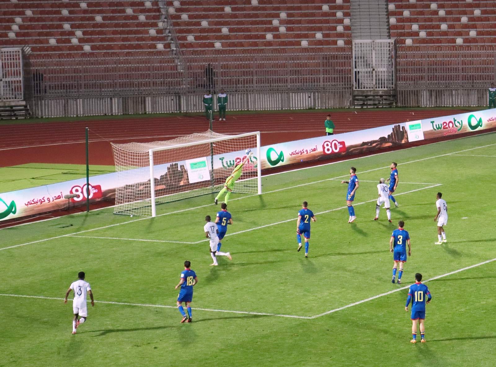 منتخب أندورا يتعادل مع جنوب أفريقيا  (1-1)