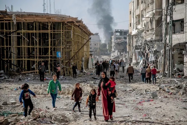 Ghaza-Cinq mois de génocide.06.03.2024