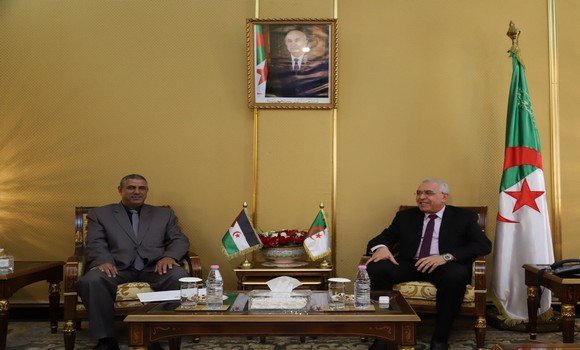 وزير العدل يستقبل نظيره الصحراوي