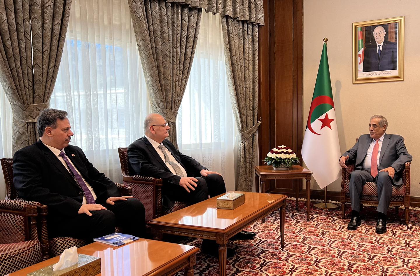 Larbaoui-ambassadeur de Syrie.13.03.2024