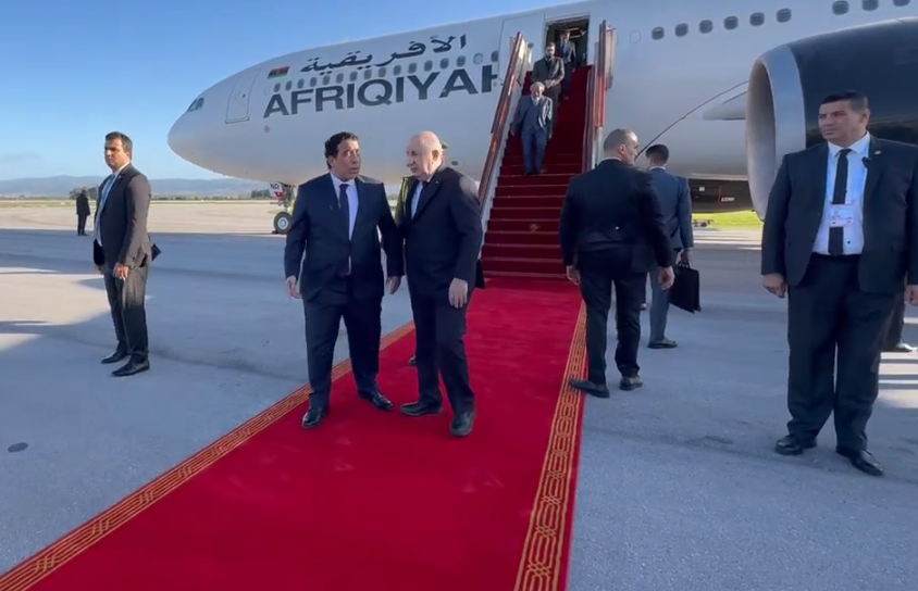 رئيس الجمهورية يستقبل رئيس المجلس الرئاسي الليبي