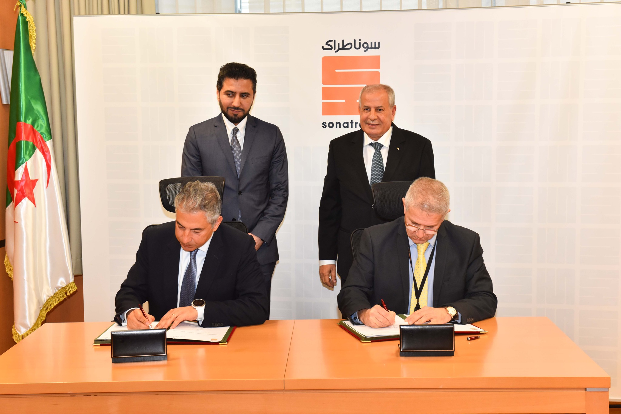 Sonatrach-signature de contrat