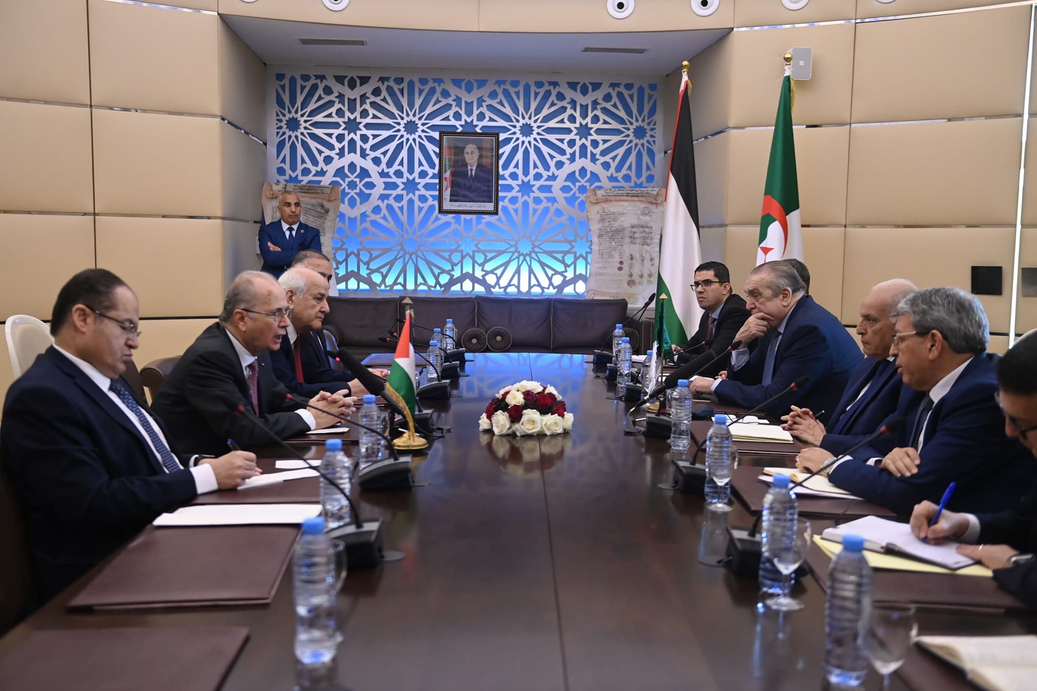 عطاف ورئيس الوزراء الفلسطيني