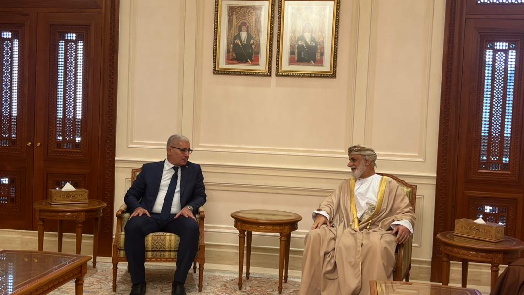 بوغالي يتحادث مع رئيس مجلس الشورى العماني