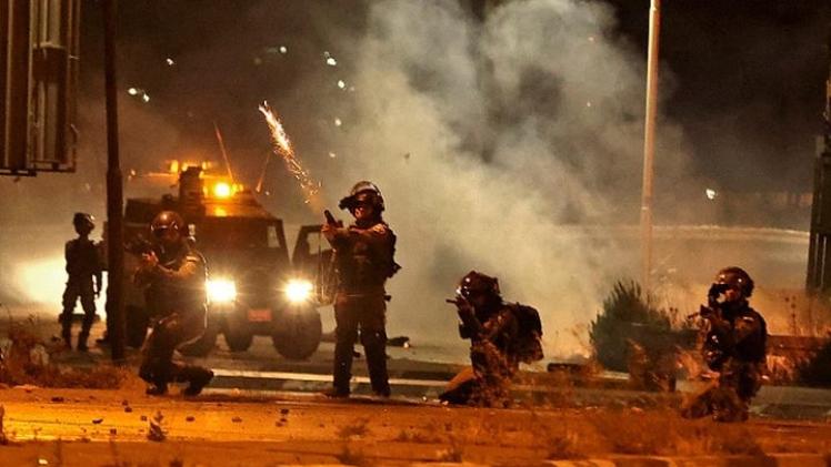 مواجهات مع  قوات الاحتلال في الضفة الغربية