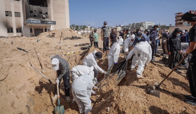 Fosse commune Ghaza