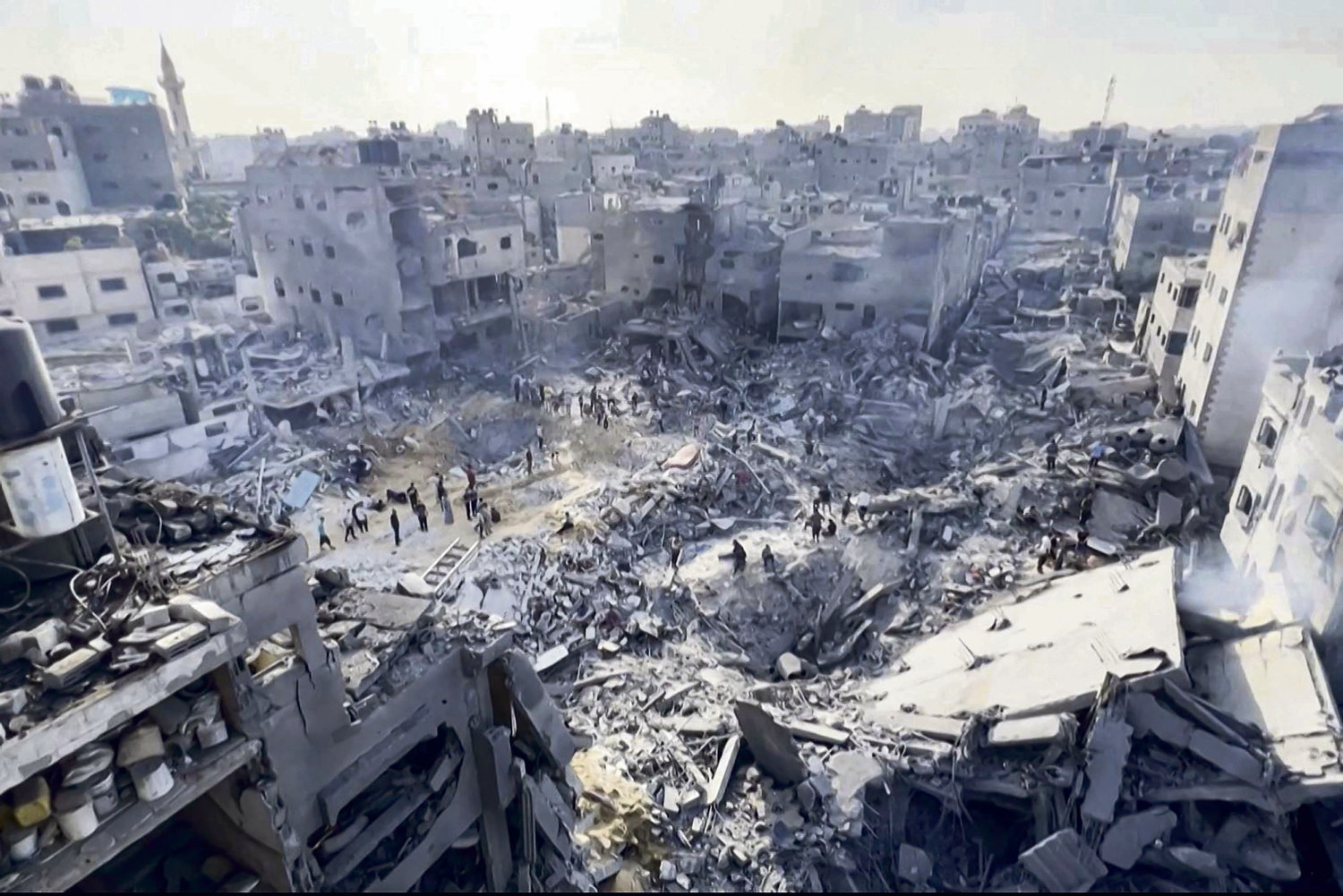 Ghaza décombres