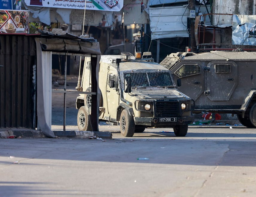 قوات الاحتلال الصهيوني تقتحم مدينة نابلس 