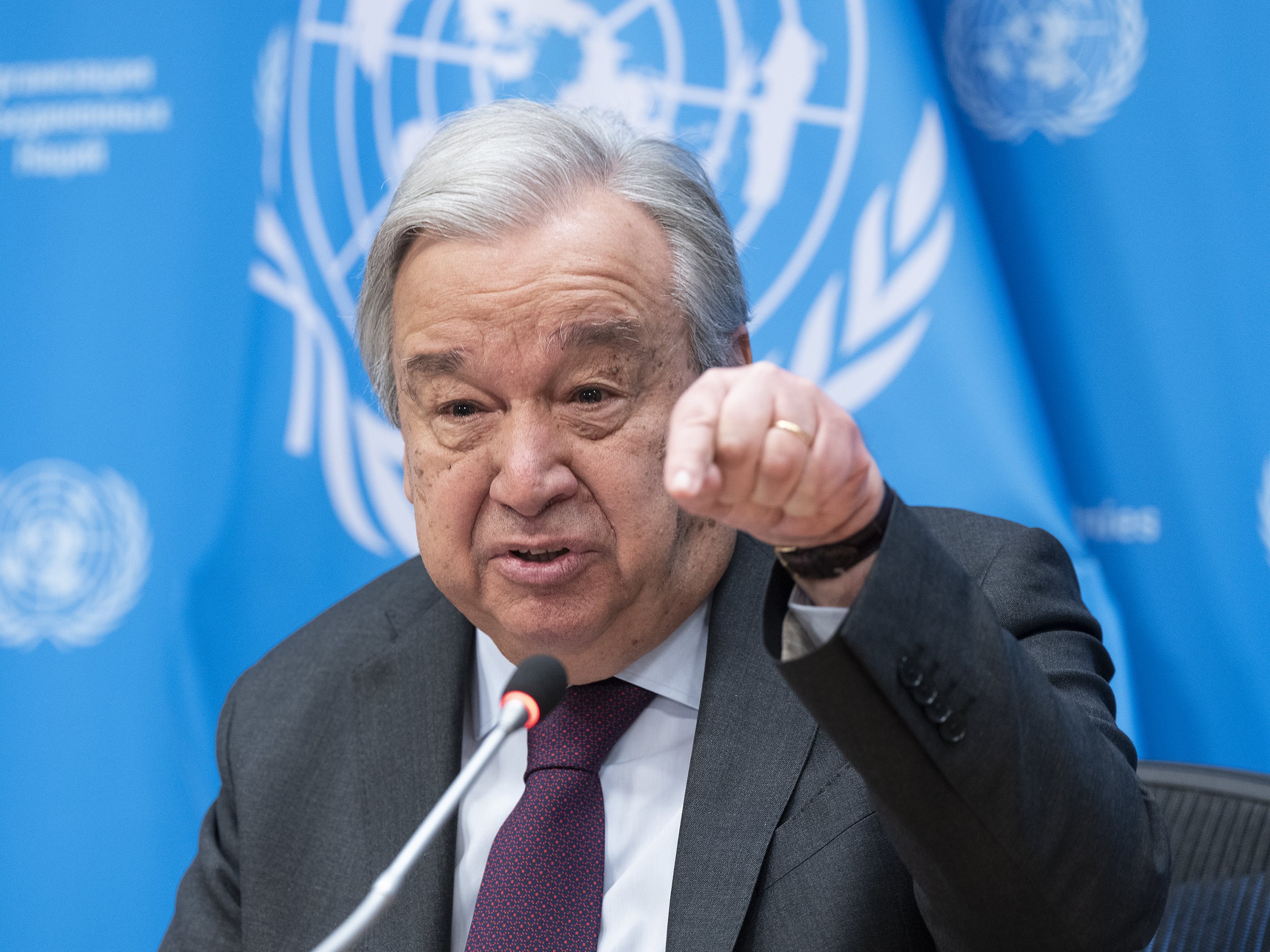 Antonio Guterres, SG de l'ONU