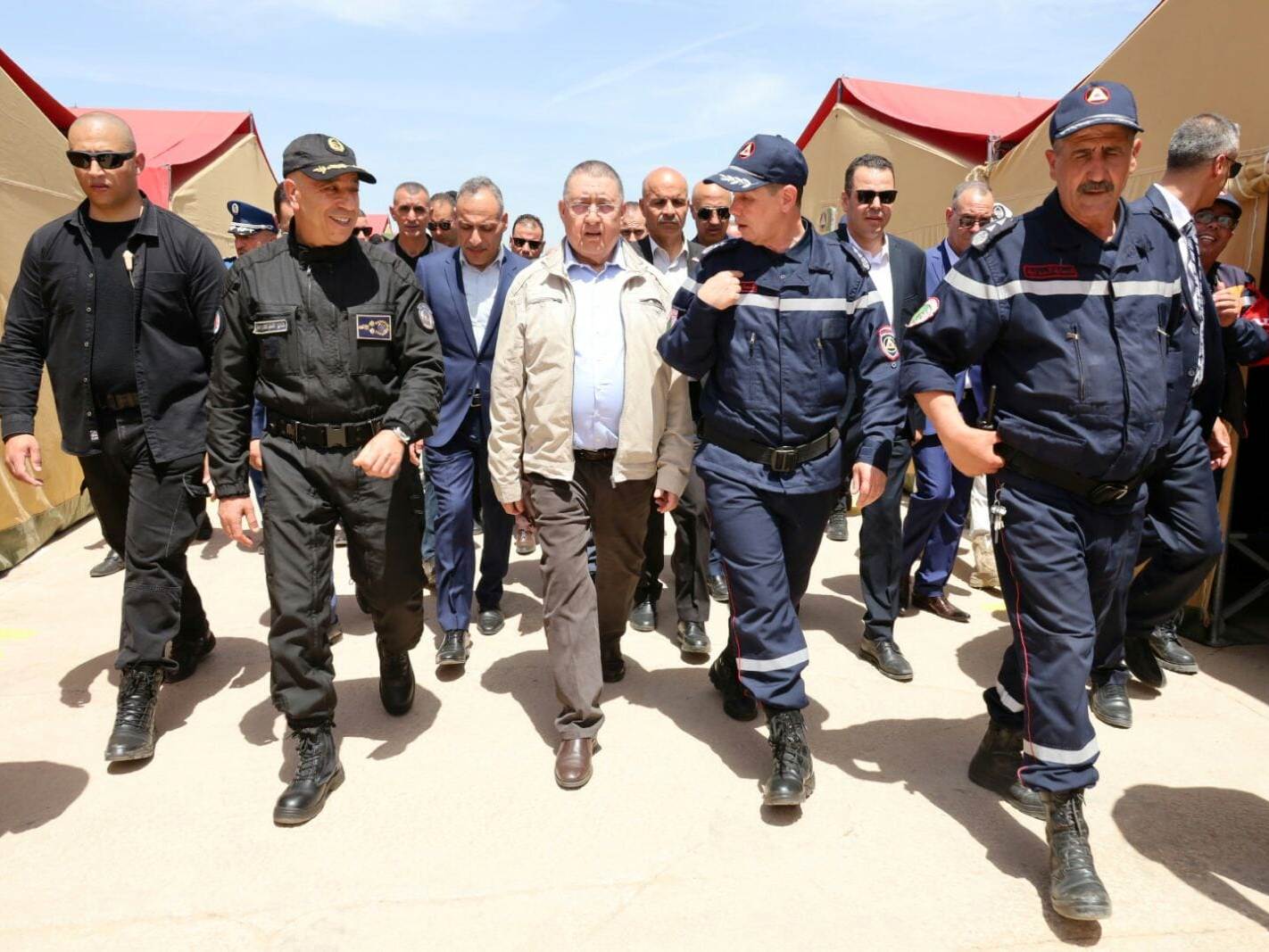 Brahim Merad, ministre de l'Intérieur, des collectivités locales et de l'aménagement du territoire