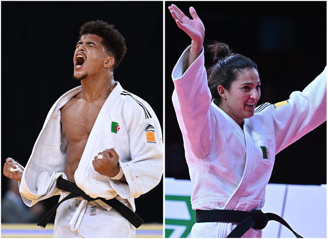 Messaoud Dris et Amina Belkadi officiellement qualifiés pour les JO 2024