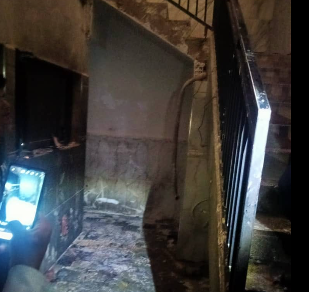 حريق الجلفة