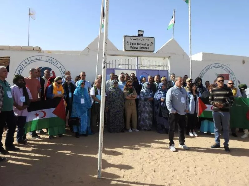 وقفة تضامنية مع الإعلاميين الصحراويين القابعين في سجون المحتل المغربي