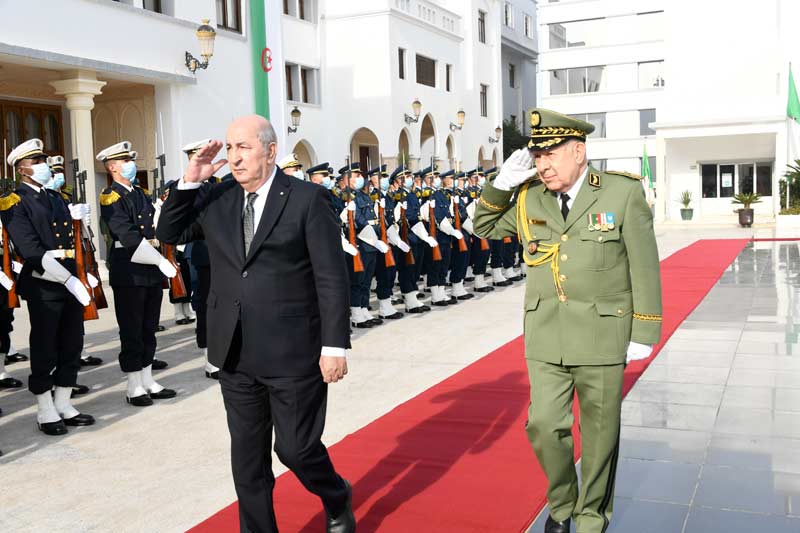 Tebboune-Ministère de la Défense.08.05.2024