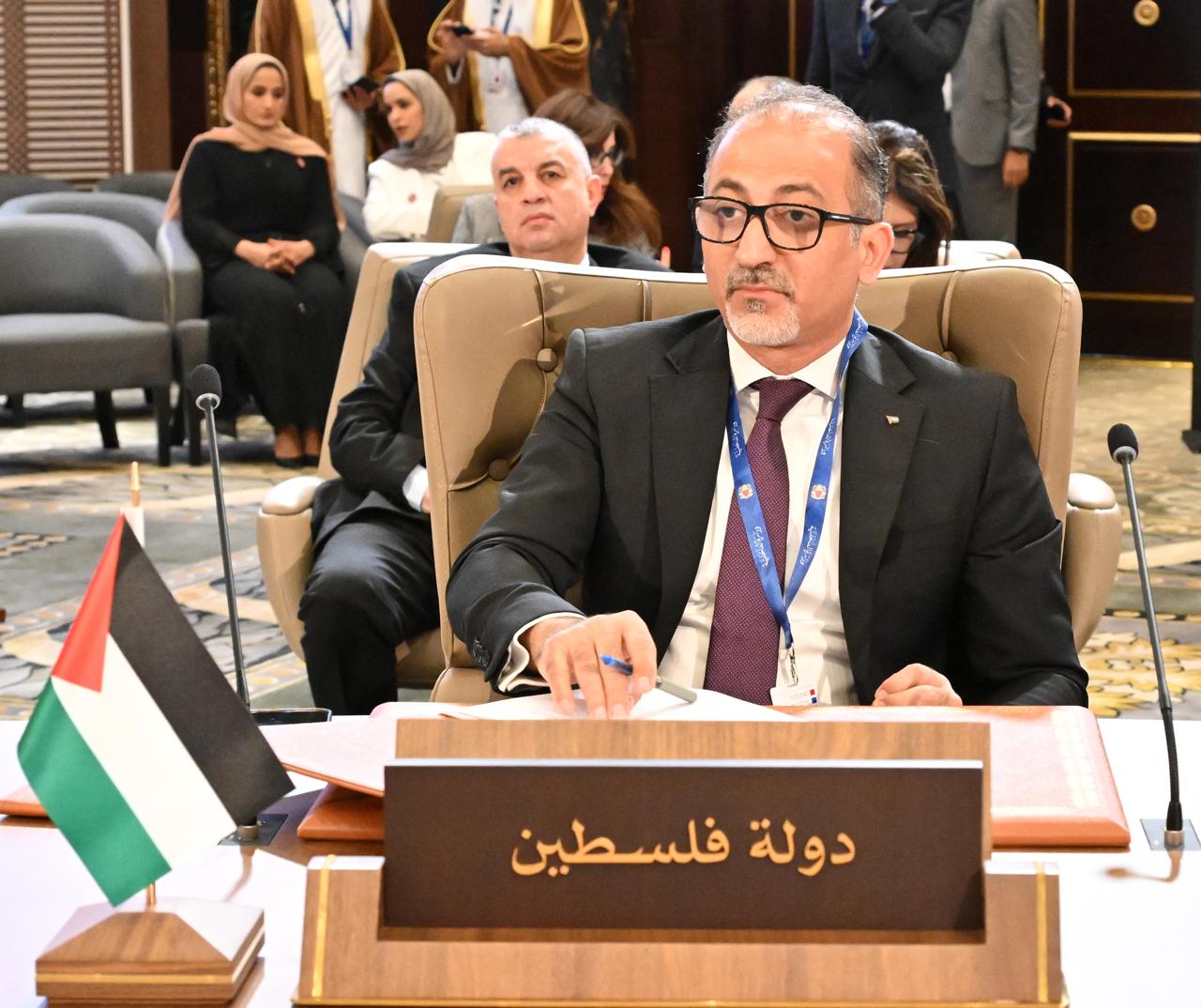 مندوب دولة فلسطين لدى جامعة الدول العربية، السفير مهند العكلوك
