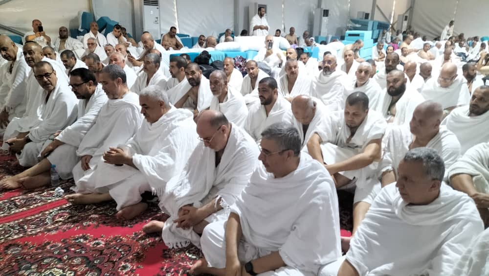 خطبة البعثة الجزائرية للحج بعرفة