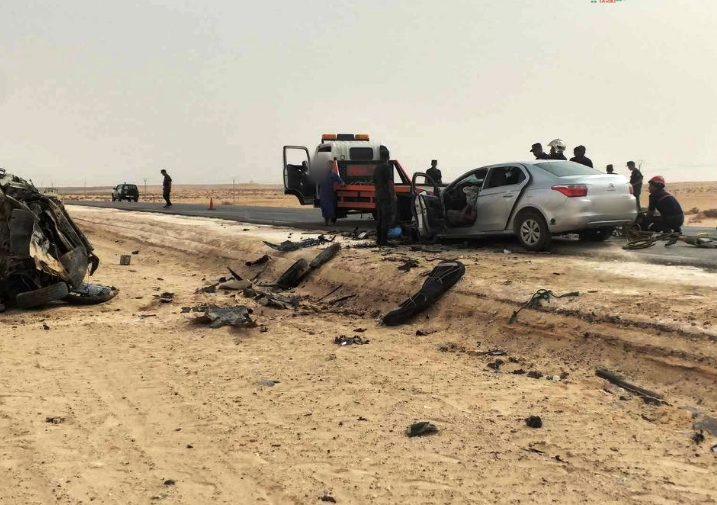 حادث مرور بولاية المغير