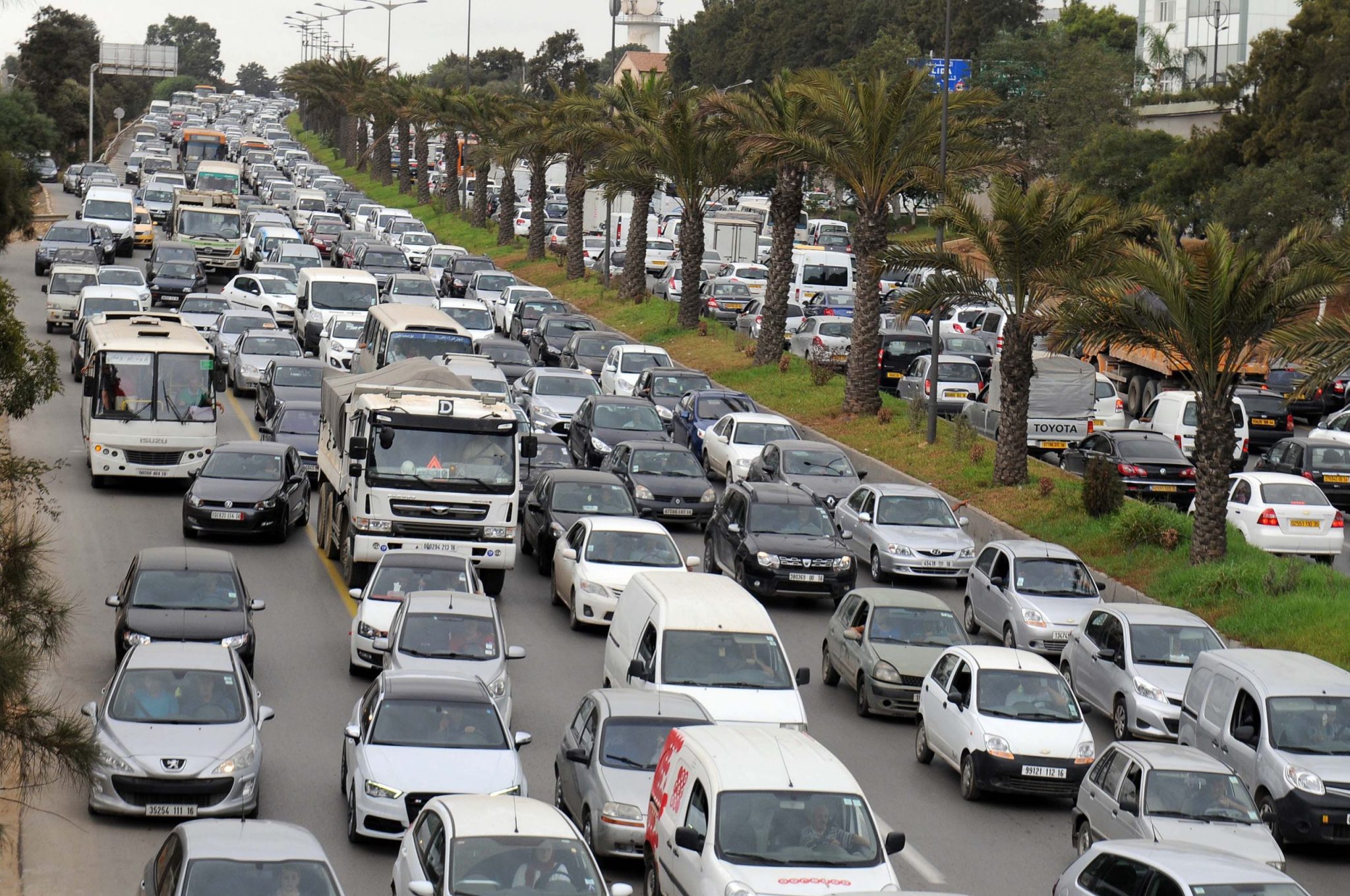 Les embouteillages à Alger