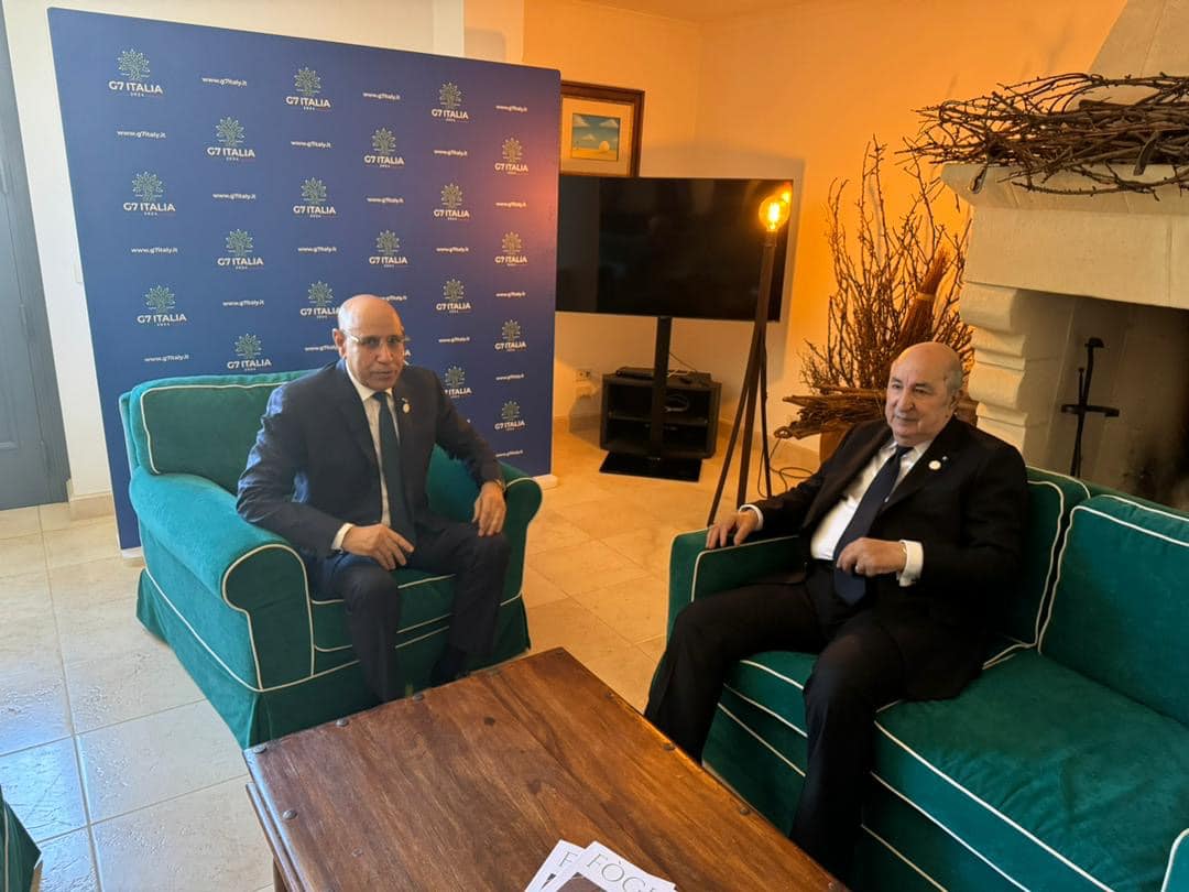 G7 Tebboune Mauritanie