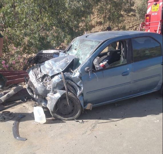 حادث مروري تيسمسيلت