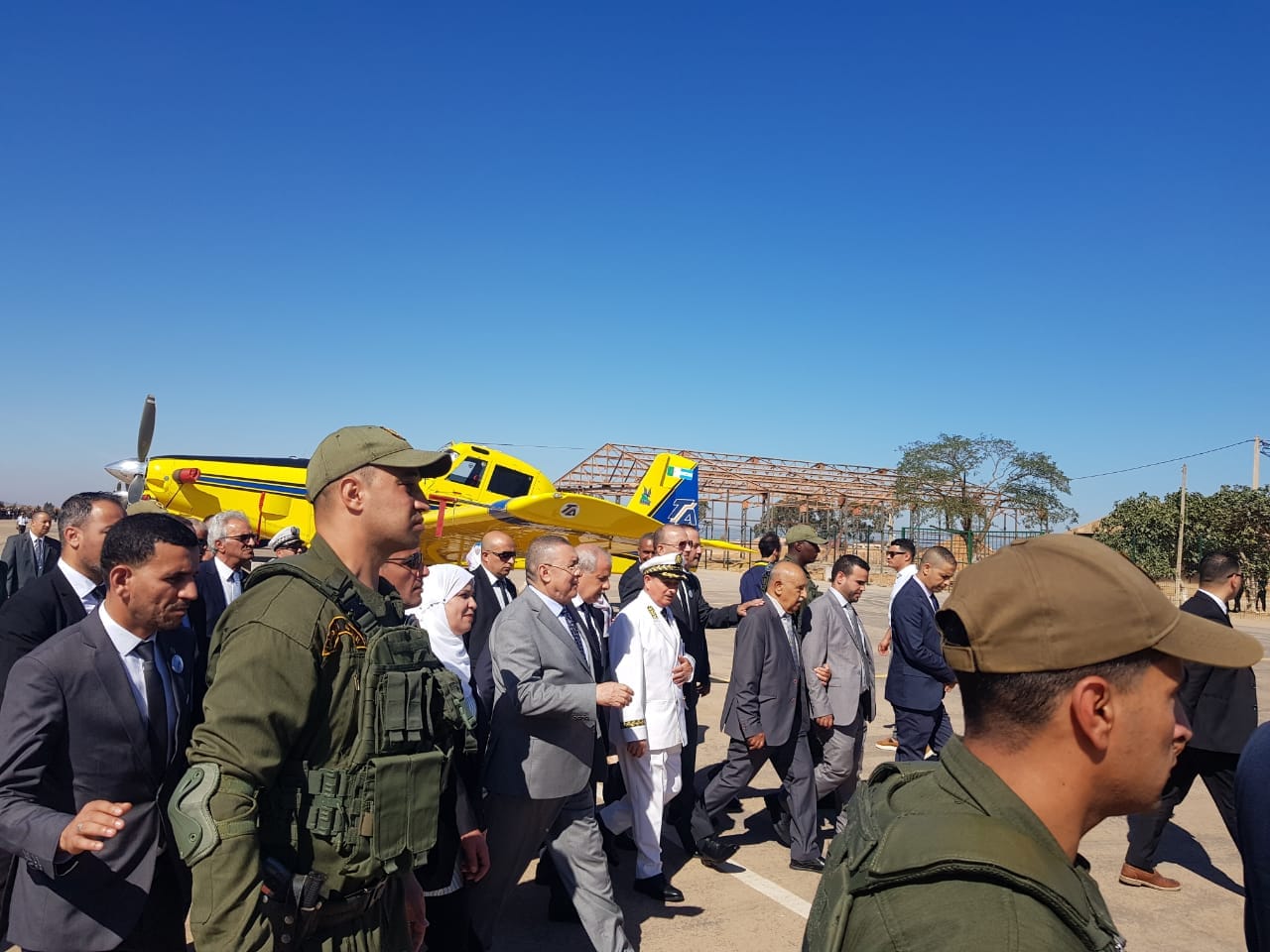 القاعدة الجوية المركزية لمكافحة  الحرائق والإجلاء الصحي