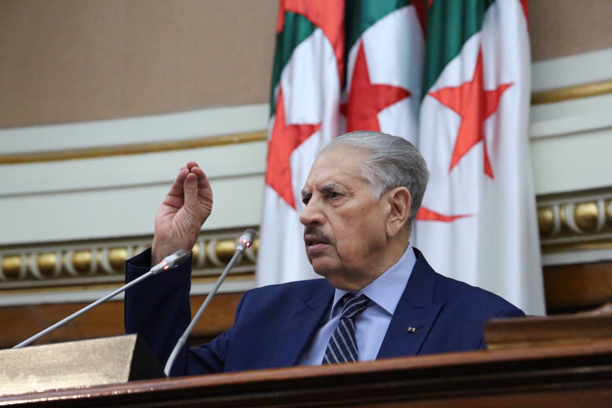 Salah Goudjil, président du Conseil de la nation