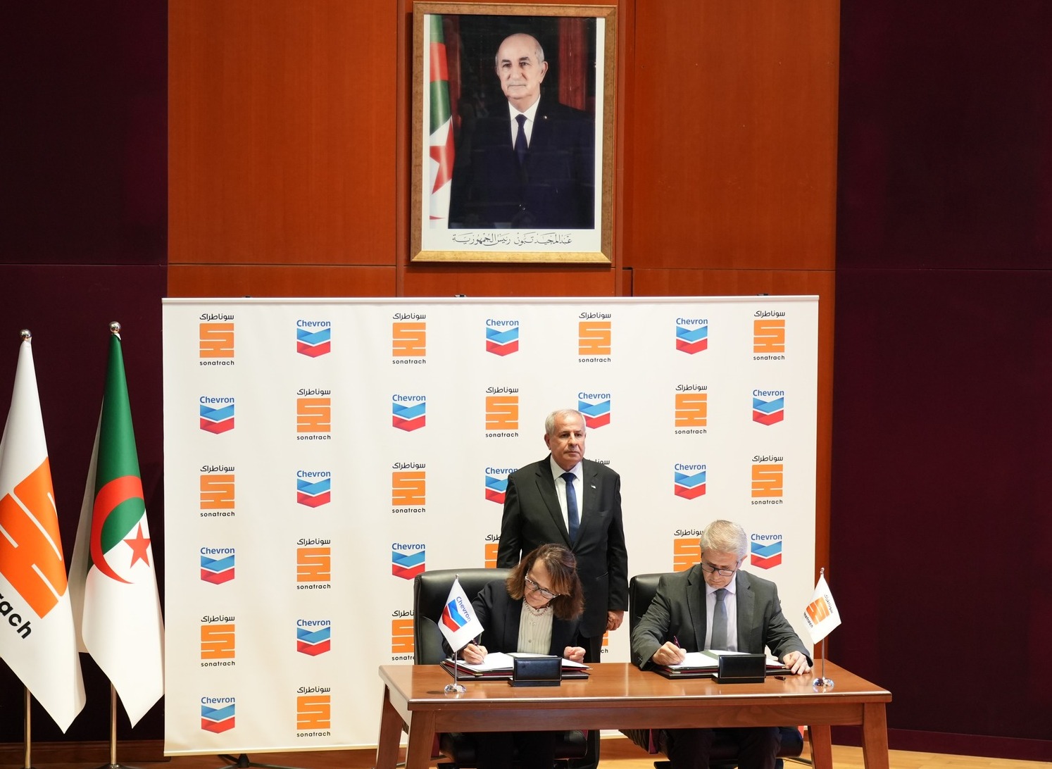 Sonatrach signe un mémorandum d'entente avec la société américaine «Chevron»