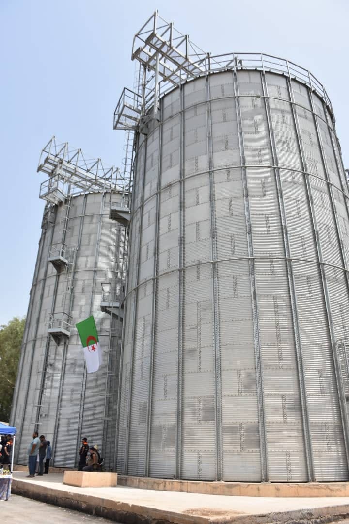 بدء انجاز صومعة لتخزين مليون قنطار من الحبوب في قالمة 