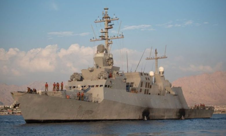 السفينة الحربية الصهيونية