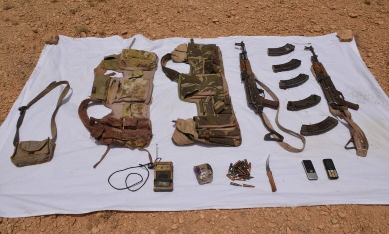 الجيش الوطني الشعبي: القضاء على إرهابيين اثنين وتوقيف 7 عناصر دعم للجماعات الإرهابية خلال أسبوع