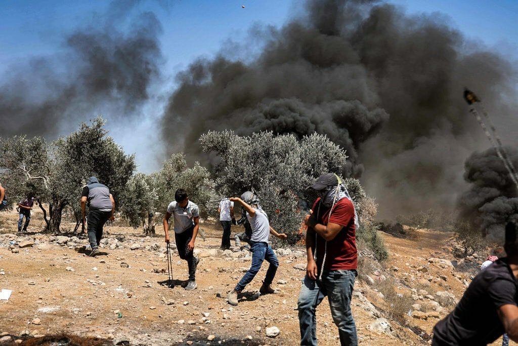 ﻿فلسطين: إصابة عدد من المواطنين بالإختناق