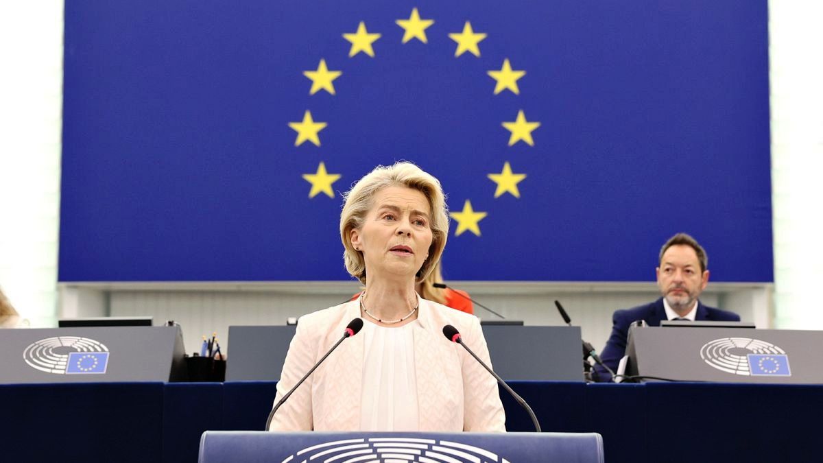 Ursula von der Leyen, présidente de la Commission européenne