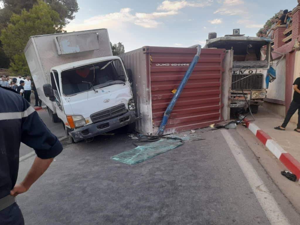 حادث مرور مستغانم