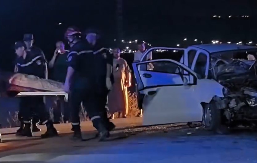 حادث مرور غليزان