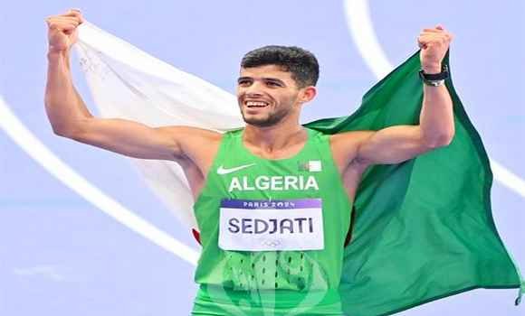 العداء الجزائري جمال سجاتي