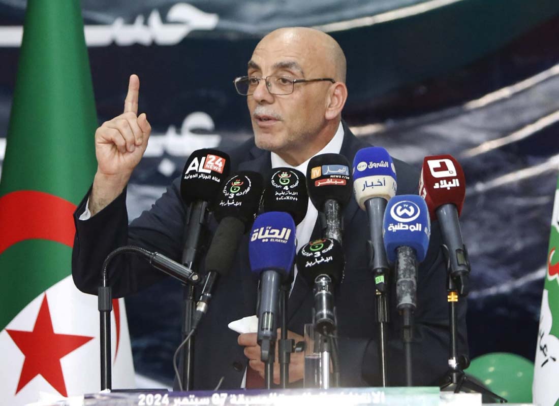 Abdelaali Hassani Cherif, candidat du MSP