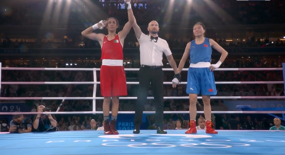 ايمان خليف تهدي الذهبية للجزائر وتدخل تاريخ المنافسة