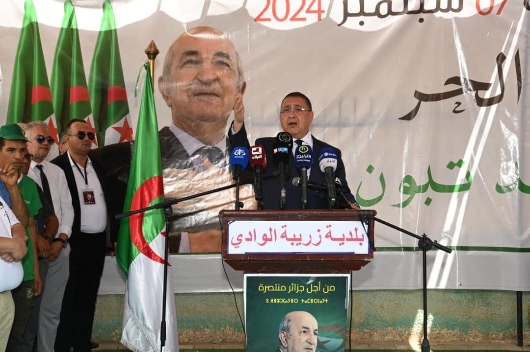 تجديد الثقة في المترشح الحر السيد عبد المجيد تبون