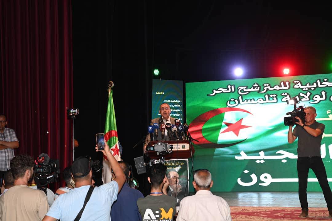 المترشح الحر السيد عبد المجيد تبون يلتزم بمواصلة الإصلاحات