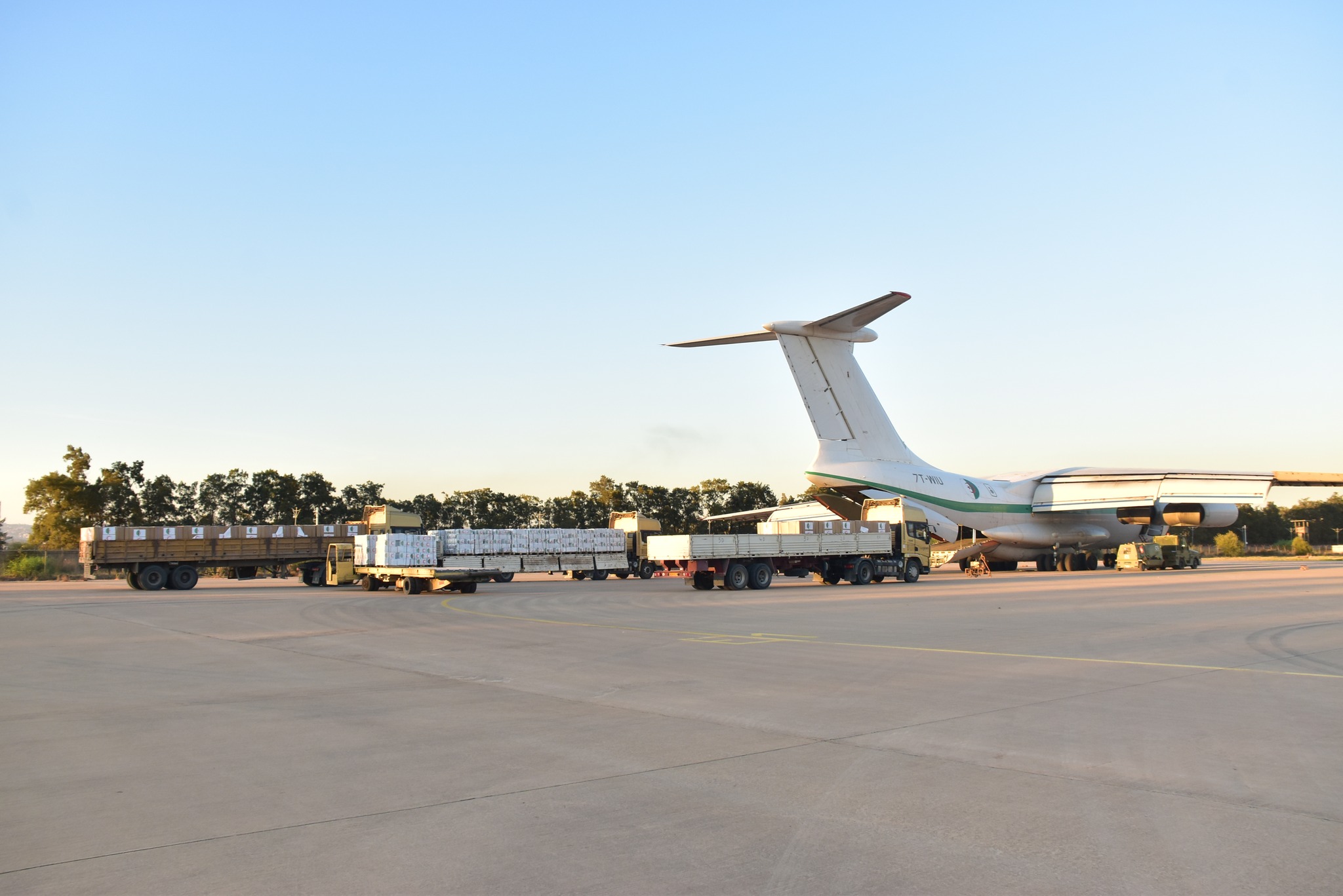 شحن ونقل مساعدات انسانية إلى النيجر