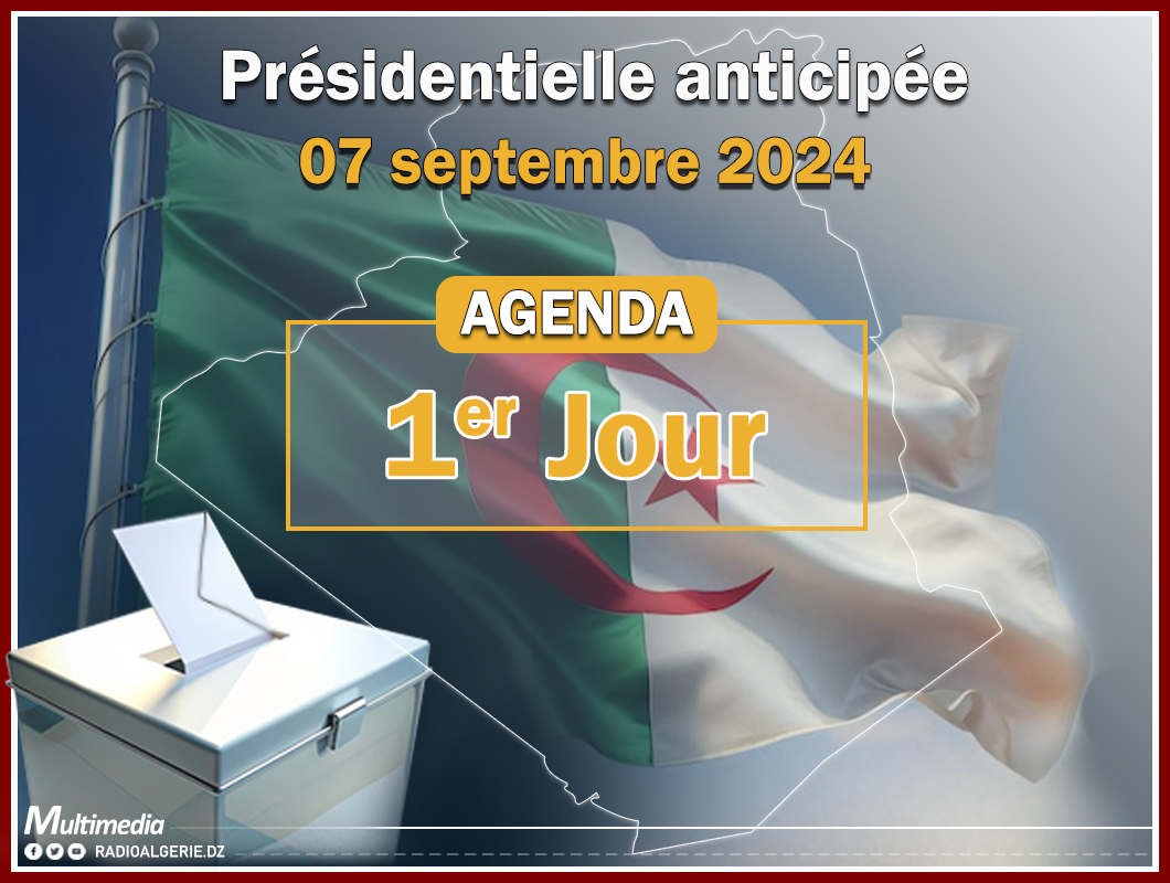 Agenda de la présidentielle du 7 septembre 2024