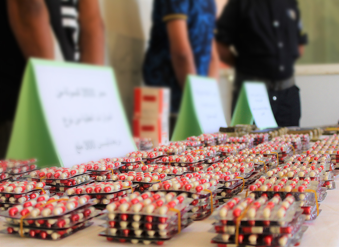 Saisie à Oran de plus de 251.000 de comprimés de psychotropes