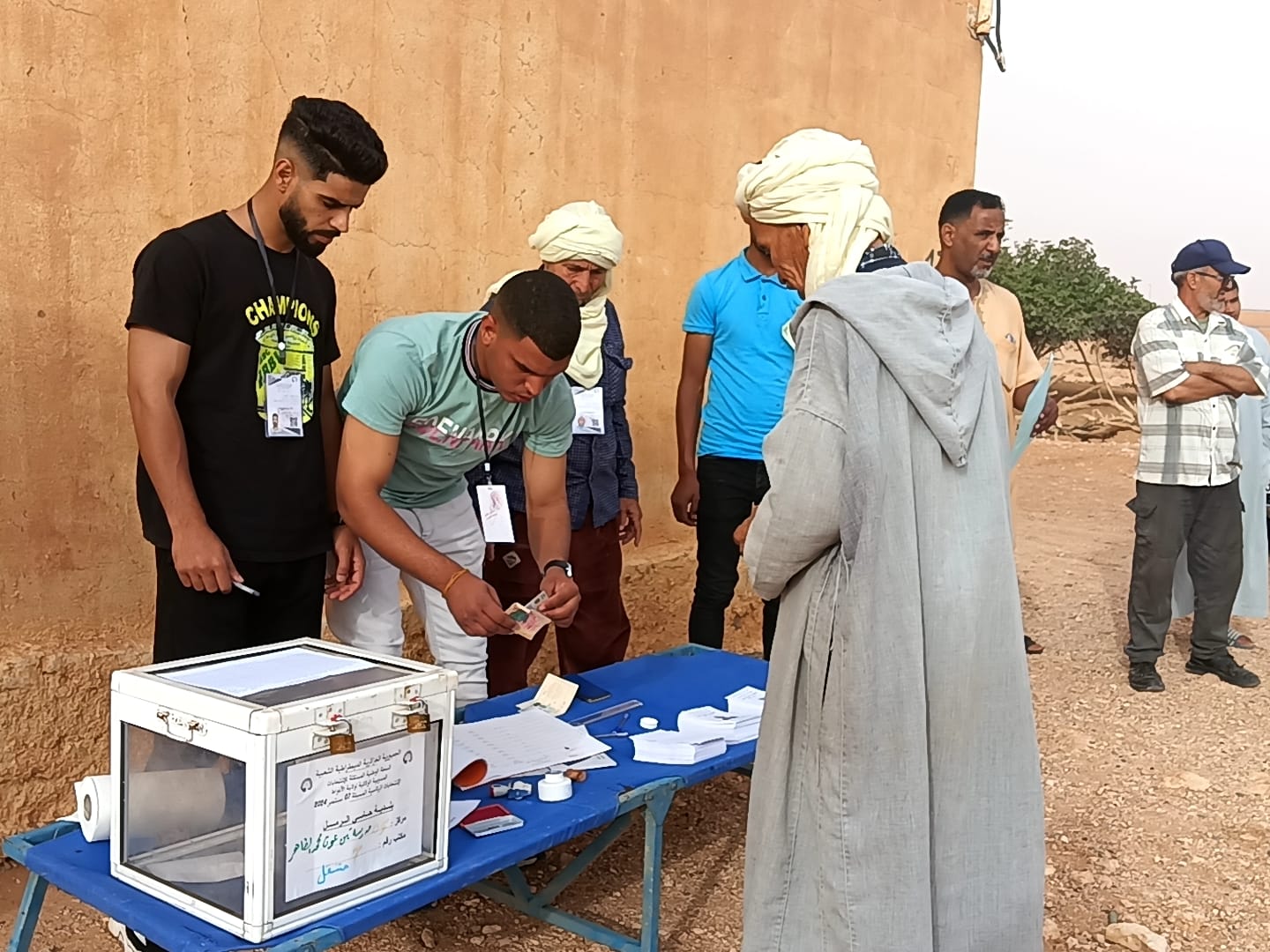 تصويت المكاتب المتنقلة بالجنوب